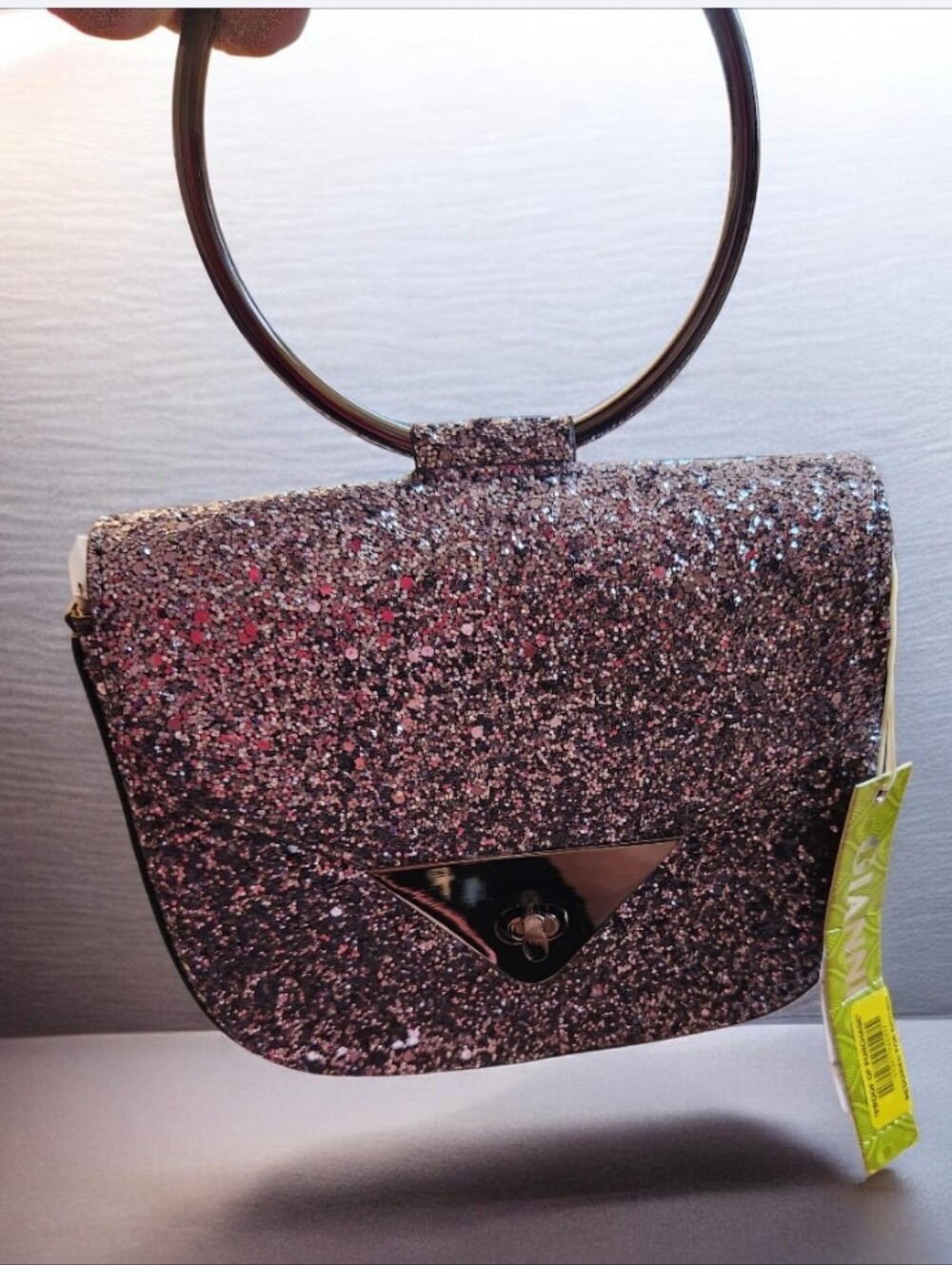 Glitter Ring-Handle Crossbody Bag - NWT ■ FIRM